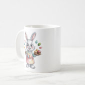 Easter Bunny Baker Mug Cute Gift for Women Spring  (Devant gauche)