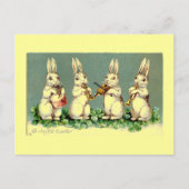 Easter Bunny Band Briefkaart (Voorkant)