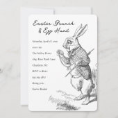 Easter Bunny Brunch and Egg Hunt Invitation (Devant)