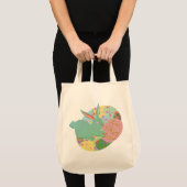 Easter Bunny Eggs Tote Bag (Devant (produit))