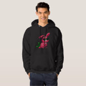 Easter Bunny Faces cool Easter Rabbit Bunnies  5 Hoodie (Voorkant volledig)