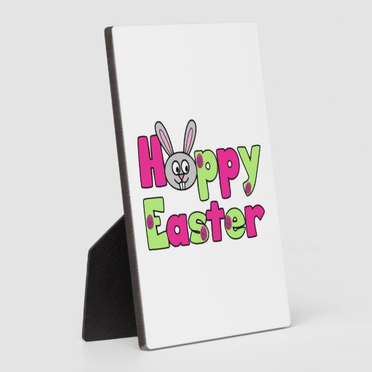 Easter Bunny Happy Easter Eggs Fotoplaat (Zijkant)