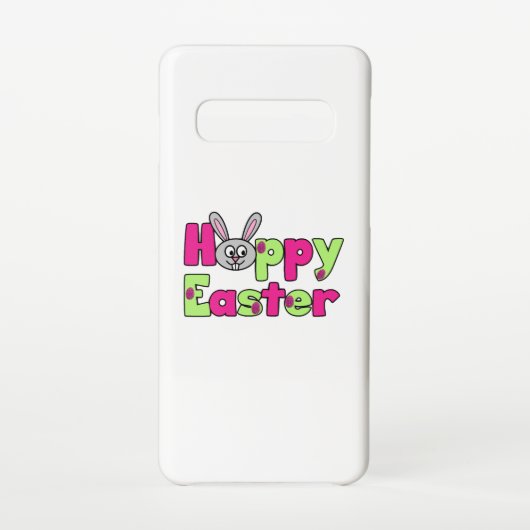 Easter Bunny Happy Easter Eggs Samsung Galaxy Hoesje (Achterkant)