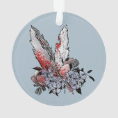 Easter Bunny Horror Ornament (achterkant)