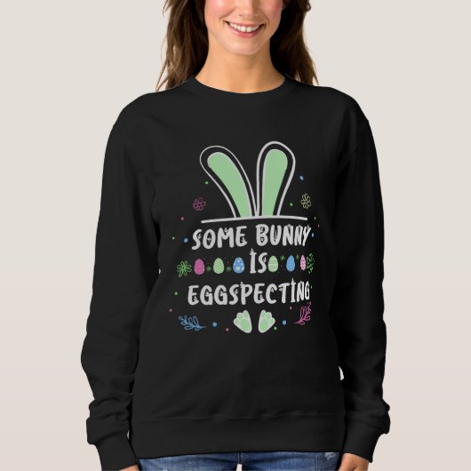 Easter Bunny is Egg Specting Easter Bunny future P Trui (Voorkant)