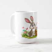 Easter bunny koffiemok (Voorkant links)