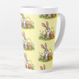 Easter bunny latte mok