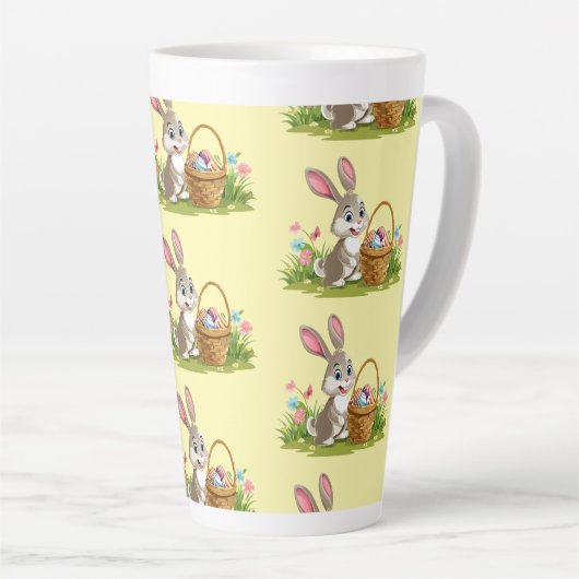 Easter bunny latte mok (Rechterhoek)