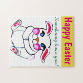 EASTER BUNNY LOVE puzzle (Horizontal)