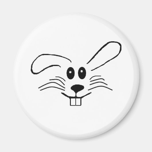 EASTER BUNNY MAGNET (Devant)