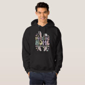 Easter Bunny Nursing Home Administrator Easter Day Hoodie (Voorkant volledig)
