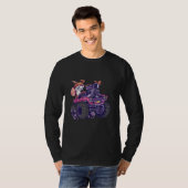Easter Bunny on his Massive Monster Truck T-shirt (Voorkant volledig)