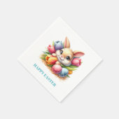 Easter Bunny Paper Napkins Servet (Hoek)