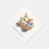 Easter Bunny Paper Napkins Servet (Hoek)