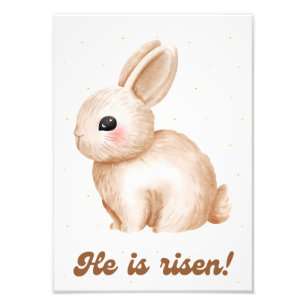 Easter Bunny Poster – Kids Room Wall Art