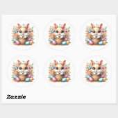 Easter Bunny Stickers (Vel)