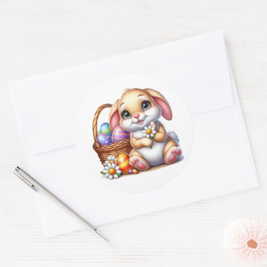 Easter Bunny Stickers (Enveloppe)