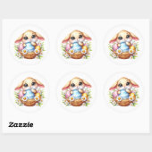 Easter Bunny Stickers (Vel)