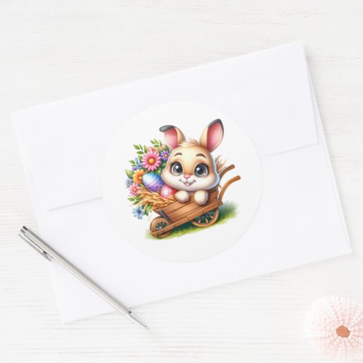 Easter Bunny Stickers (Enveloppe)