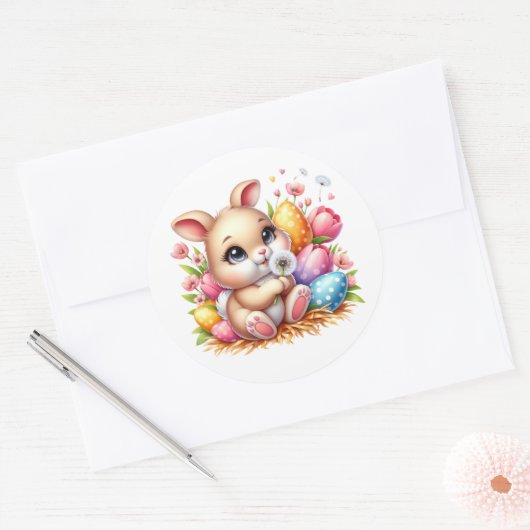 Easter Bunny Stickers (Envelop)