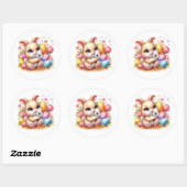 Easter Bunny Stickers (Vel)