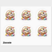 Easter Bunny Stickers (Vel)