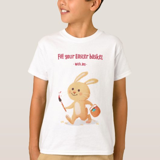 Easter Bunny Stories design 2 - Kind T-Shirt (Voorkant)