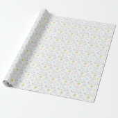 Easter Bunny Wrapping Paper Cadeaupapier (Uitgerold)