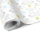 Easter Bunny Wrapping Paper Cadeaupapier (Rol Hoek)