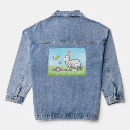 Easter Bunny's Egg Hunt Denim Jacket