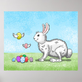 Easter Bunny's Egg Hunt Poster