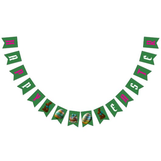 Easter Bunting Banner (Alle)