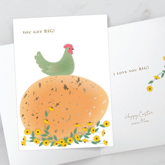 Easter Card from Mom to Adult Child Kaart
