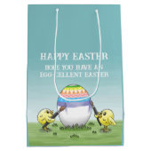 Easter Chicks' Egg-Cellent Easter Medium Cadeauzakje (Achterkant)