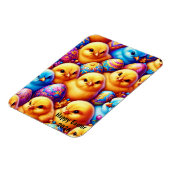 EASTER ~ Chicks, Eggs ~ Flexible Photo Magnet (Côté Gauche)