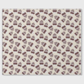 Easter Chocolate Egg Pattern Cadeaupapier (Vlak)