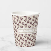 Easter Chocolate Egg Pattern Papieren Bekers (Voorkant)