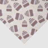 Easter Chocolate Egg Pattern Tissuepapier (Detail)