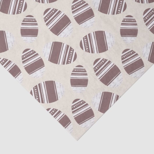 Easter Chocolate Egg Pattern Tissuepapier (Detail)