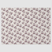 Easter Chocolate Egg Pattern Tissuepapier (Voorkant)