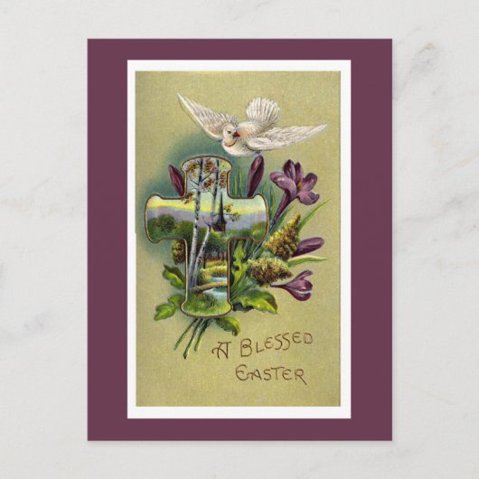  Easter Cross Briefkaart (Voorkant)
