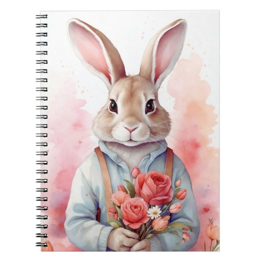 Easter Day- Bunny Classic Notebook Notitieboek (Voorkant)