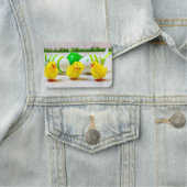 Easter Decoration - Easter egg and chicks Naamplaatje (In situ)