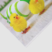 Easter Decoration - Easter egg and chicks Tissuepapier (Detail)