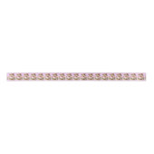 Easter Duckling Straw Pet Roze Tulpen Lint (Voorkant)