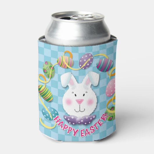 Easter Egg Bunny Blikjeskoeler (Blikje Voorkant)