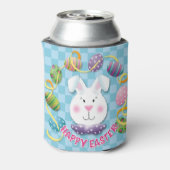 Easter Egg Bunny Blikjeskoeler (Blikje Achterkant)