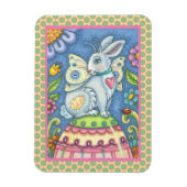 EASTER EGG FAIRY, IMAGINAIRE RABBIT MAGNET Rectang (Vertical)