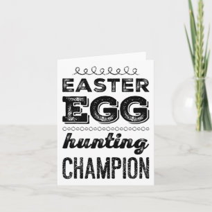 Easter Egg Hero Easter Egg Hunting Champion Pasen Kaart