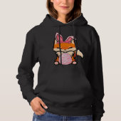 Easter Egg Hunt Bunny Ear Fox Easter Day 2023 Hoodie (Voorkant)